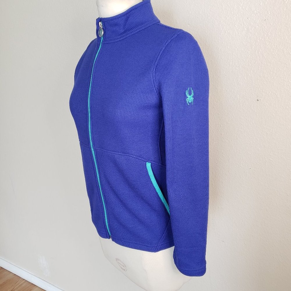 Spyder Girls Youth Fleece Lined Full Zip Sweatshirt Size 18